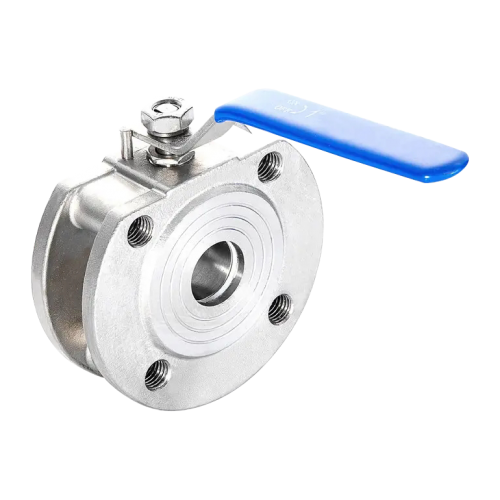 Ultra thin ball valve