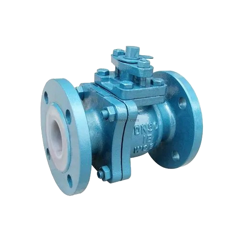 Fluorine lined ball valves