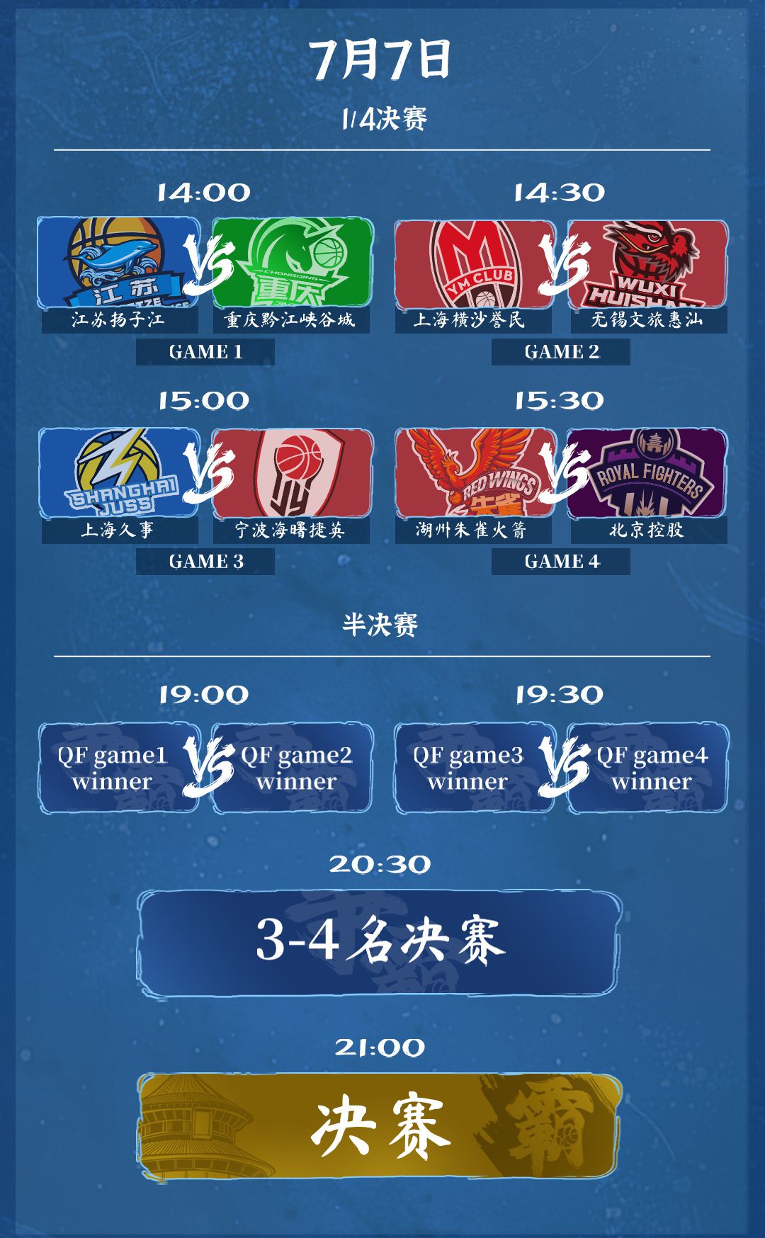 2024赛季中国男子三人篮球超级联赛北京争霸赛八