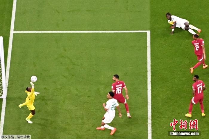 卡塔尔世界杯首球虽现身 仍以1-3不敌塞内加尔