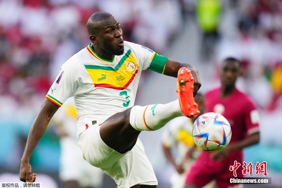 卡塔尔世界杯首球虽现身 仍以1-3不敌塞内加尔