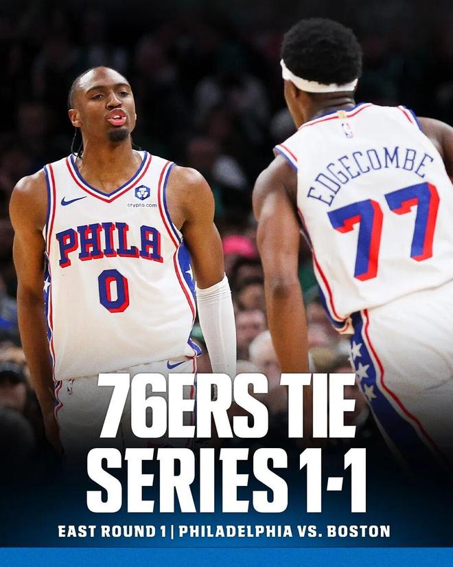 76人新秀埃奇库姆爆发 30分10篮板助球队逆转凯尔