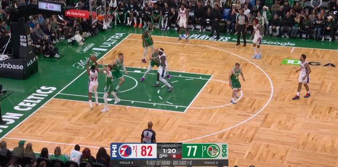 76人新秀埃奇库姆爆发 30分10篮板助球队逆转凯尔