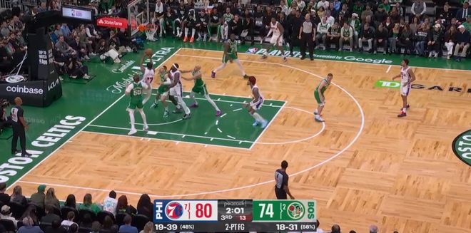 76人新秀埃奇库姆爆发 30分10篮板助球队逆转凯尔